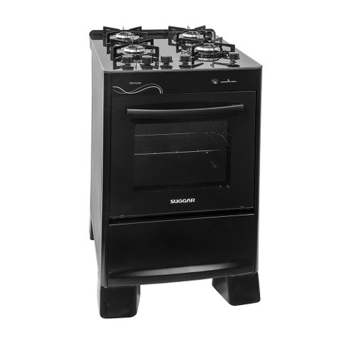 Fogão de Piso Neo Glass 4 Bocas Suggar