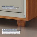 Ver imagem 4 de Rack para Tv até 75 Polegadas Prime 2 Portas 2 Gavetas Naturalle/off White - Mavaular