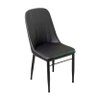 Cadeira Ergonômica Impermeável Escritório Fixa Palito Cor:preto - 1