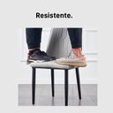 Ver imagem 6 de Cadeira Ergonômica Impermeável Escritório Fixa Palito Cor:preto