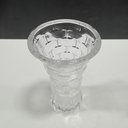 Ver imagem 3 de Vaso Decorativo de Vidro Transparente 24x10x10cm Enfeite Sala Mesa Estante