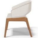Ver imagem 7 de Kit 06 Cadeiras de Jantar e Estar Living Estofada Lince L02 Linho Cru - Lyam Decor