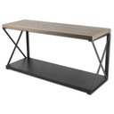 Ver imagem 3 de 2 Suportes de Aço para Prateleira Suspensa Estilo Industrial em X