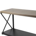 Ver imagem 2 de 2 Suportes de Aço para Prateleira Suspensa Estilo Industrial em X