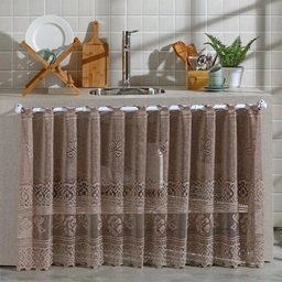 Cortina Vitro Renda Valencia Desert Lisa 2,00larg X0,80 Alt - 3