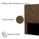 Ver imagem 3 de Cabeceira Queen 1,60m Toledo Suede - Pallazio Cor Caramelo