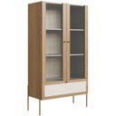 Ver imagem 1 de Cristaleira 2 Pt Vidro 1 Gvt Pes Metal 28963 Hanover Artesano