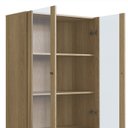 Ver imagem 5 de Cristaleira 2 Pt Vidro 1 Gvt Pes Metal 28963 Hanover Artesano