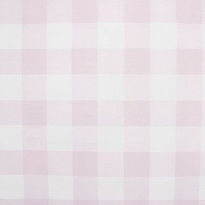 Papel de Parede Vichy Xadrez Rosa Claro Estampa Média+ Cola Inclusa- Vinilico Lavável