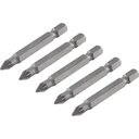 Ver imagem 1 de Bits Pozidrive com Encaixe de 1/4" e Nº 1 de 50mm com 5 Peças - 3538301050 - Vonder Bits Pozidrive C