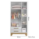 Ver imagem 3 de Guarda- Roupa Q Encanto Slim - Q Move