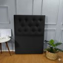 Ver imagem 4 de Cabeceira de Cama Queen: Suede Preto