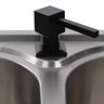 Dispenser Dosador de Embutir Aço Inox Quadrado Preto 500ml - Dis-001-500 - Stillus Home - 4