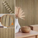 Ver imagem 6 de Papel de Parede Adesivo Vinilico Ripado Decor Premium Carvalho Europeu 500x60cm