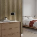 Ver imagem 2 de Papel de Parede Adesivo Vinilico Ripado Decor Premium Carvalho Europeu 500x60cm