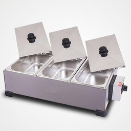 Derretedeira Industrial 3 Cubas 3,3kg Dr2 Marchesoni Banho-maria Multiuso Inox 220v - 2