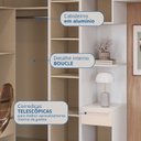 Ver imagem 6 de Guarda-roupa Infantil Modulado 6 Peças Infinity