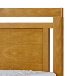 Cama Paris para Casal Flex Mel p/ Colchão 128cm ou 138cm Madeira Maciça Pinus - Cavazotto 1079ML - 3