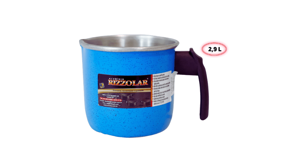 Canecão Aliança Colorido Nº 16 Rizzolar - Praticidade e Elegância em sua Cozinha Azul