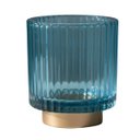 Ver imagem 2 de Vasinho Perkins g Azul - 8,5 x 8,5 x 10 cm (Vidro) | Casa Del Grande