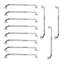 Ver imagem 1 de Barra de Apoio 70cm Aço Inox Kit 11 Unidades Acessibilidade Idoso Gestante Criança Casa Banheiro Box