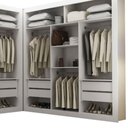 Ver imagem 3 de Closet Berlim Premium 8 Gavetas Convencional Rufato Branco