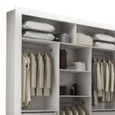 Ver imagem 2 de Closet Berlim Premium 8 Gavetas Convencional Rufato Branco