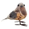 Enfeite Decorativo - Passaro com Plumas - 10,5x12,5x6cm - 1