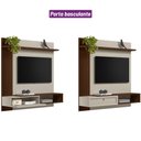 Ver mais imagens de Painel para TV até 55 Polegadas com Ripado Alvorada Linea Brasil