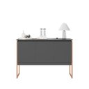 Ver imagem 2 de Buffet Luxuoso 3 Portas Barcelona - Preto Cobre