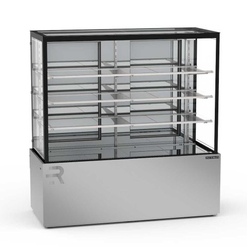 Vitrine Refrigerada 1,45 Metros 3 Prateleiras Titanium Premium Inox Vtprr1450 3p 220v - Refrimate