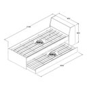 Ver imagem 3 de Bicama Solteiro Diamond 