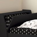 Ver imagem 6 de Cama Bicama Solteiro com Baú e Cama Auxiliar Preto