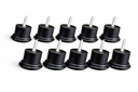 Ver imagem 2 de Kit 8 Pés para Sofá e Moveis em Geral Preto com Altura de 3,5cm X 5cm de Diametro Resistente