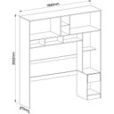 Ver imagem 4 de Guarda Roupa Casal Modulado 3 Peças 8 Portas 3 Gavetas Wood