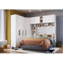 Ver imagem 1 de Guarda Roupa Casal Modulado 3 Peças 8 Portas 3 Gavetas Wood