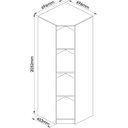 Ver imagem 6 de Guarda Roupa Casal Modulado 3 Peças 8 Portas 3 Gavetas Wood