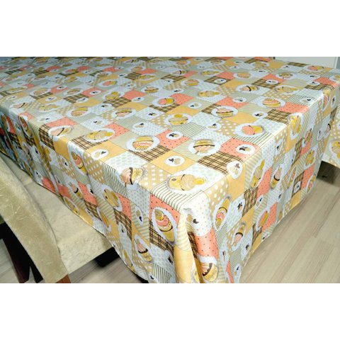 Toalha de Mesa Oxford - Docinhos Arte & Tear Toalhas de Mesa Retangular - 1,80 X 1,50 M