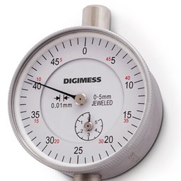 Relógio Comparador - Cap. 0-5 Mm - Graduação de 0,01mm - Diâmetro do Mostrador Ø58mm - Tampa Traseir - 3