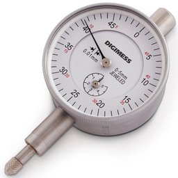 Relógio Comparador - Cap. 0-5 Mm - Graduação de 0,01mm - Diâmetro do Mostrador Ø58mm - Tampa Traseir - 2