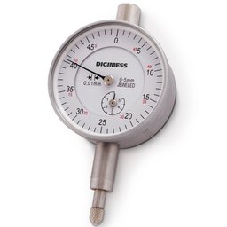 Relógio Comparador - Cap. 0-5 Mm - Graduação de 0,01mm - Diâmetro do Mostrador Ø58mm - Tampa Traseir - 1