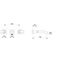 Ver imagem 2 de Torneira Misturador para Banheiro de Parede com Válvula de Escoamento Select Roca