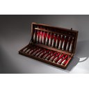 Ver imagem 5 de Conjunto de Talheres Sg com Lâmina em Inox 420c e Cabo em Chifre Natural – Único como Você