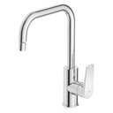 Ver imagem 4 de Monocomando para Cozinha de Mesa Bica Alta com Arejador Articulado Noronha Celite