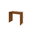 Ver imagem 4 de Escrivaninha sem Gavetas Tales:freijó