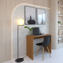 Ver imagem 2 de Escrivaninha sem Gavetas Tales:freijó