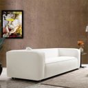 Ver imagem 2 de Sofá 3 Lugares 200cm Orgânico Luxo Recepção Cecília Bouclé