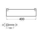 Ver imagem 2 de Prateleira 40 cm de Vidro Escala 