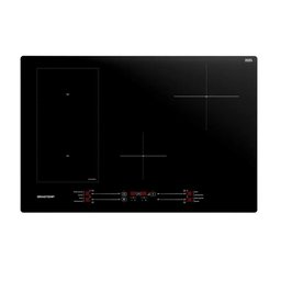 Cooktop de Indução Brastemp 4 Bocas Flexizone Preto Bdj77be - 1