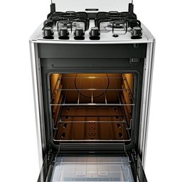 Fogão 4 Bocas Espelhado com Mesa Inox Dako Magister Inox Style Bivolt - 5